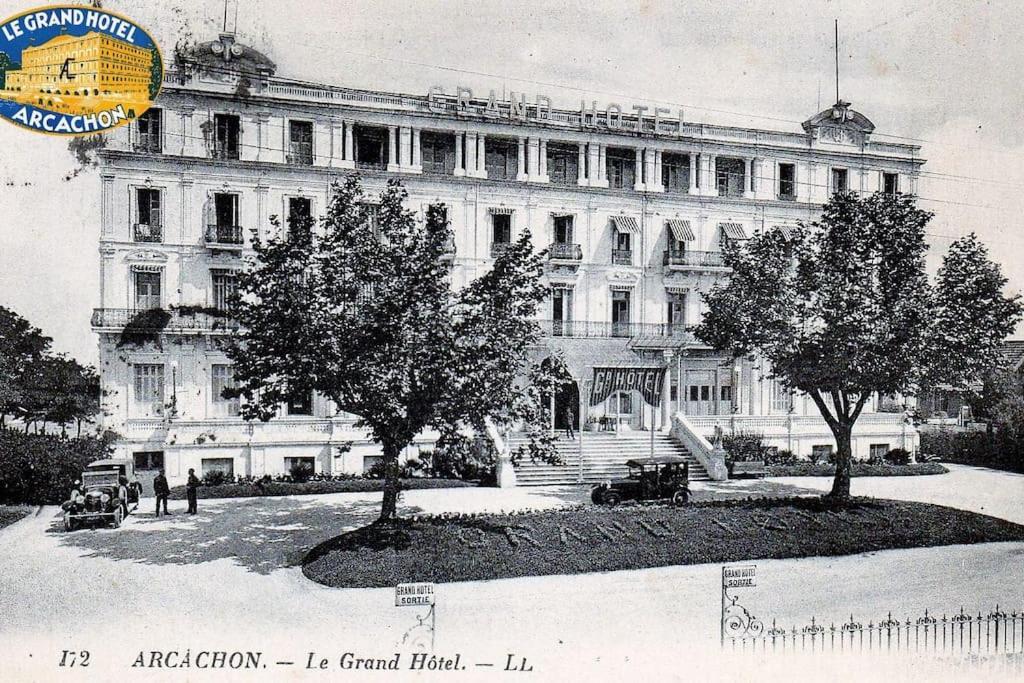 Grand Hotel - Magnifique Appartement Bord De Plage Centrale アルカション エクステリア 写真